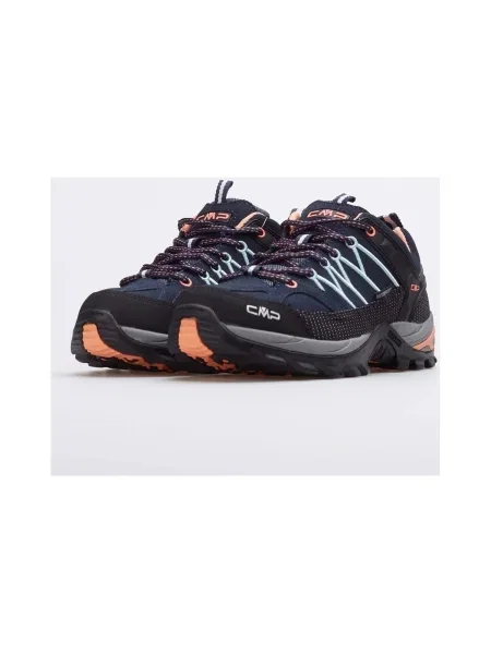 Dámske trekové topánky CMP Rigel Low blue/giada/peach modrá
