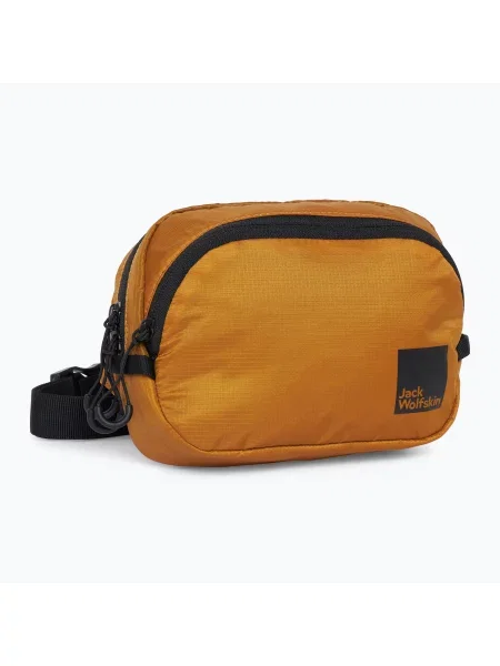 Saszetka nerka Jack Wolfskin Wandermood Hipbag 15 l salted caramel brązowa