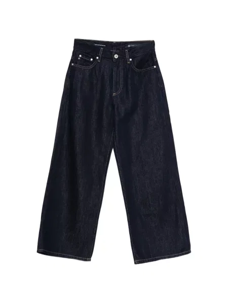 Blugi Ag Jeans cu picior lat albastru