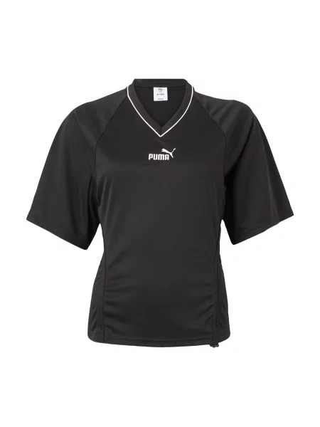 PUMA Tricou FUTURE.ARCHIVE negru alb