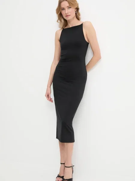 Сукня midi облягаюче чорний