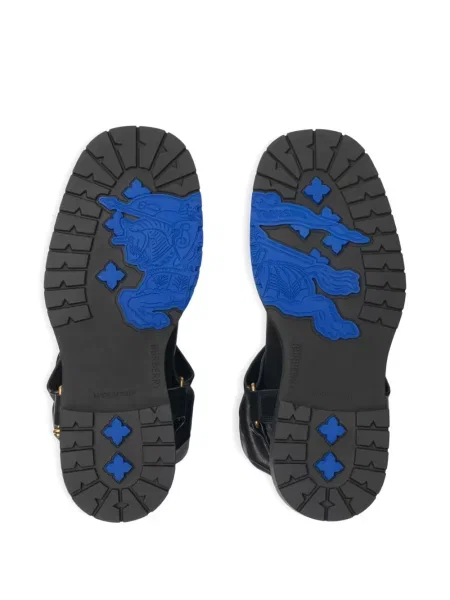 Botine Burberry din piele negru