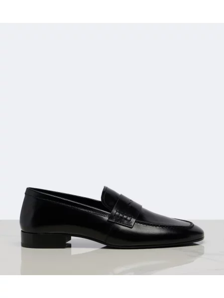Pantofi loafer Dries Van Noten din piele negru