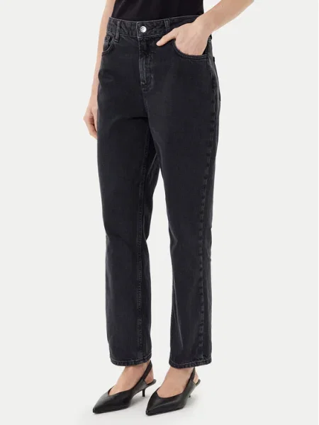 Liu Jo Blugi Straight Fit negru