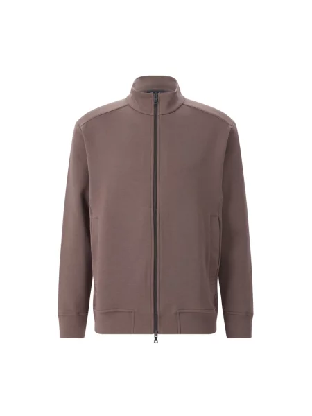 Bluza rozpinana Paul & Shark brązowa