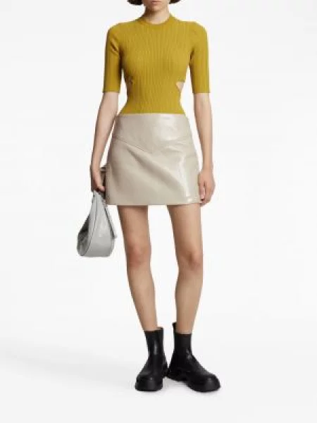 Mini mini sijonas Proenza Schouler White Label balta