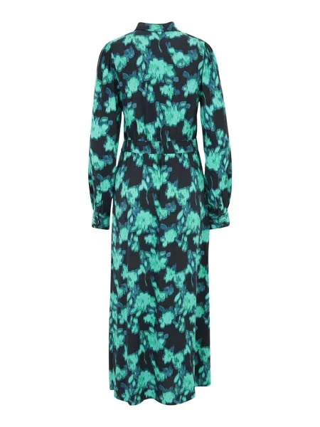 Y.A.S Tall Rochie tip bluză FLAIR albastru porumbel / verde negru