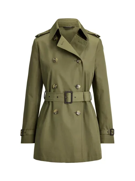 Lauren Ralph Lauren Přechodný kabát olivová