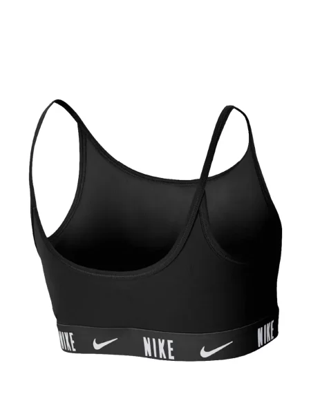 Stanik sportowy dziecięcy Nike czarny