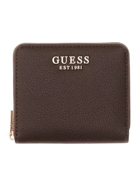 Portfel Guess skórzany brązowy