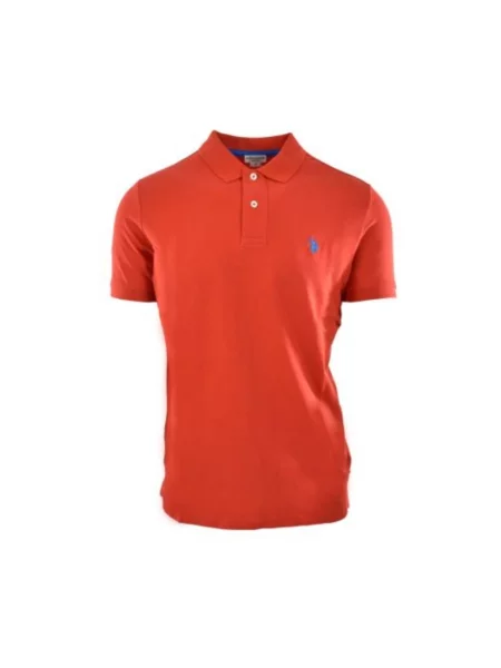 Koszulka polo U.s Polo Assn. z logo czerwona