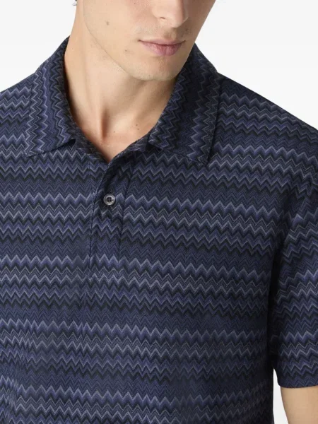 Polo Missoni albastru