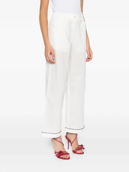 Pantaloni Forte_forte alb
