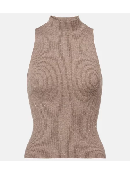 Heláncă Brunello Cucinelli tricotate maro