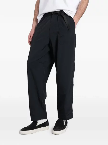 Pantaloni Maison Kitsune cu imagine negru
