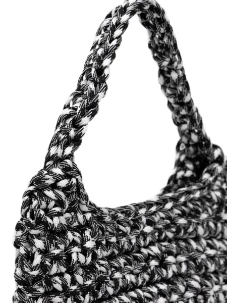 Geantă shopper Samsøe Samsøe negru