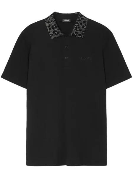Polo Versace de cristal negru