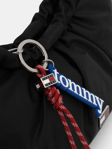 Tommy Jeans чанта тип хобо дамска черно