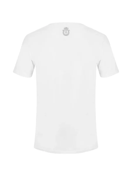 Tricou Billionaire cu imagine alb