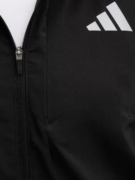 Бігова куртка adidas Performance Run Essentials демісезонна чорний