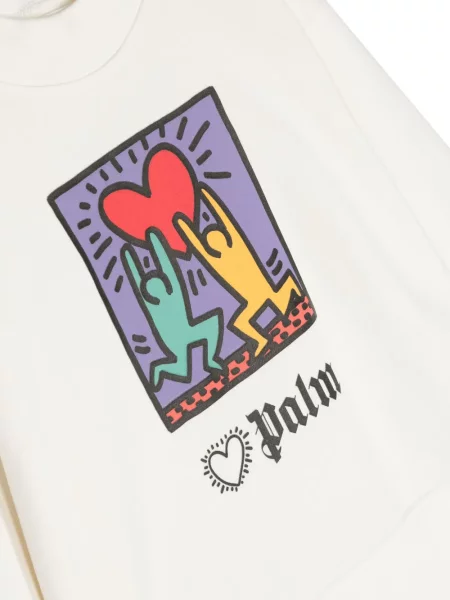 Bluza dziecięca Palm Angels biała