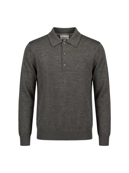 Sweter Gant szary
