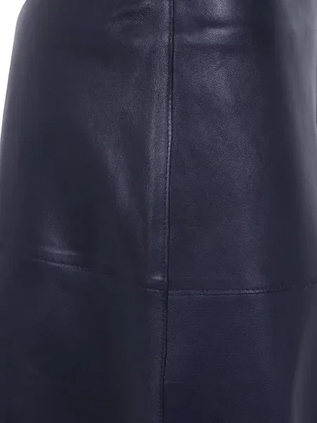 Fustă din piele The Jackie Leathers albastru