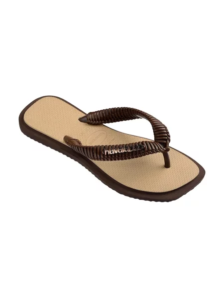 Top Havaianas brązowy