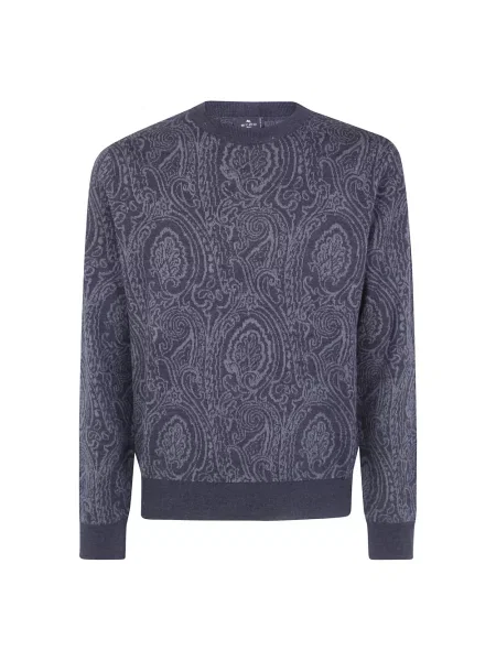 Sweter Etro szary
