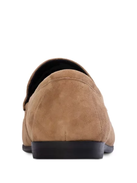 Pantofi loafer Black Suede Studio din piele de căprioară negru