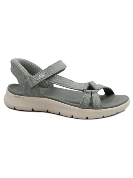 Skechers sandále dámske GO WALK FLEX sivá