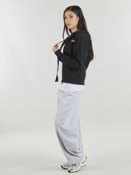 Froté mikina Adidas Sportswear čierna