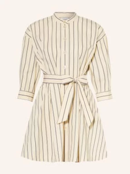 Claudie Pierlot Sukienka Z Rękawami beige czarna