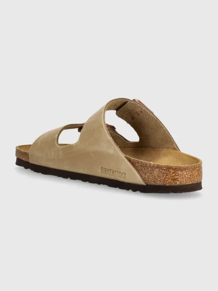 Birkenstock De piele șlapi Arizona | narrow fit maro