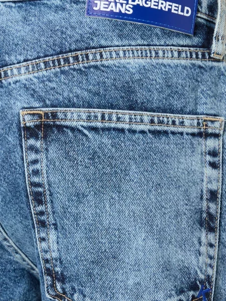 Прямі джинси Karl Lagerfeld Jeans синій