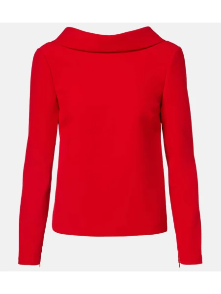 Top Roland Mouret roșu