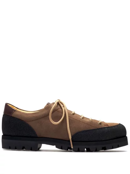 Sneakerși Paraboot din velur maro
