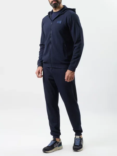 Костюмний спортивний костюм Ea7 Emporio Armani синій