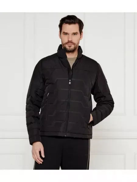 BOSS GREEN De puf geacă J_Kharan negru