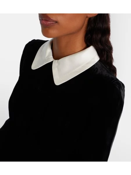 Rochie Prada de catifea negru