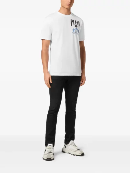 Tricou Philipp Plein alb