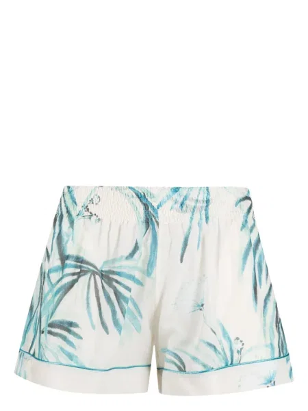 Szorty F.r.s For Restless Sleepers z nadrukiem białe