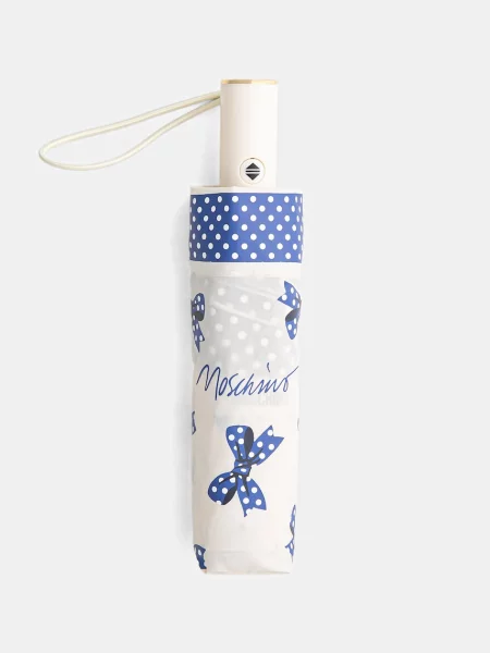 Moschino umbrela automată pentru femei bej