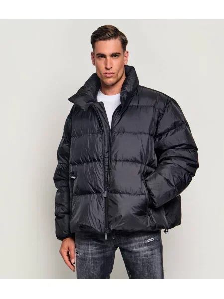 Geacă de puf | Oversize fit negru