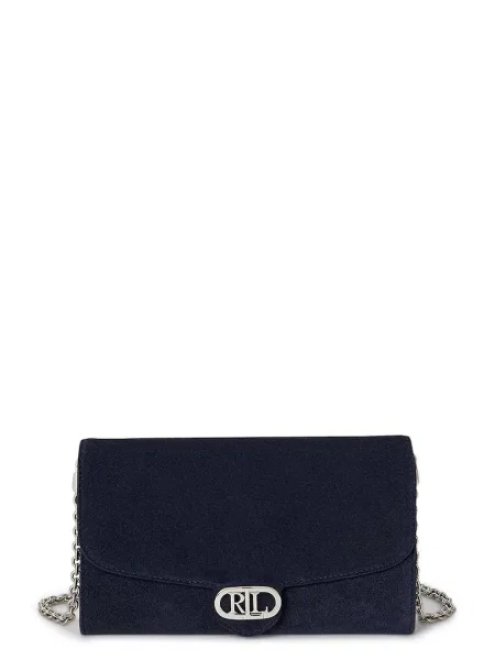 Kopertówka Lauren Ralph Lauren zamszowa