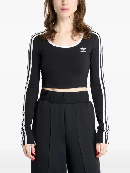 Hanorac Adidas cu autograf alergare evazat verde