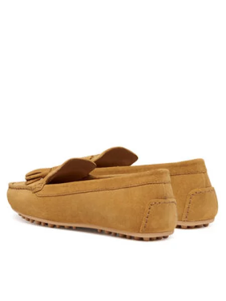 Loaferice Geox smeđa