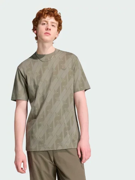 Футболка adidas Graphics комбінований верх зелений