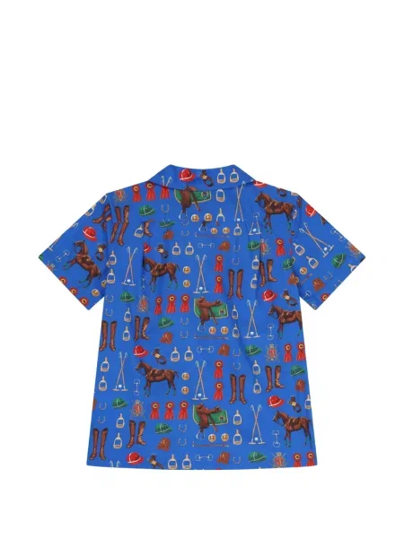 Koszula dziecięca Polo Ralph Lauren niebieska