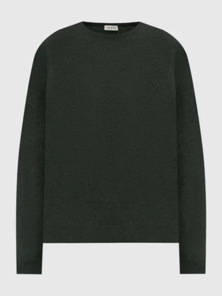 Светр кольору з вовни Fear Of God хакі